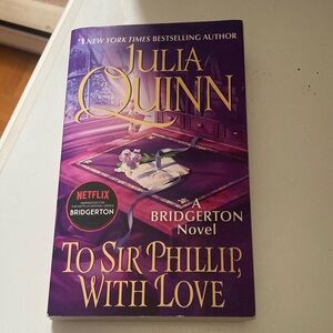 Julia Quinn 'To Sir Phillip, With Love' Purple Book